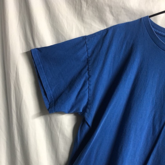 Mens blue basic t-shirt 2 xl good shirt - Picture 2 of 8